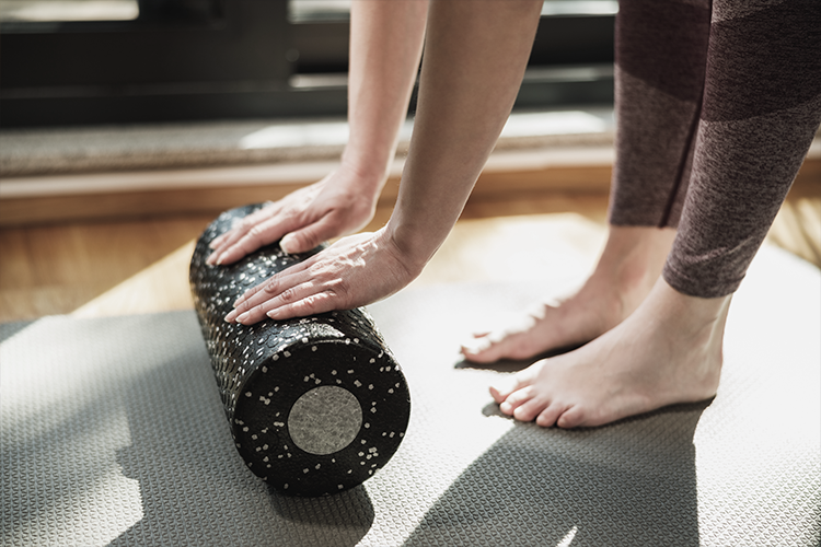 PRIME phase: Foam rolling and stretching